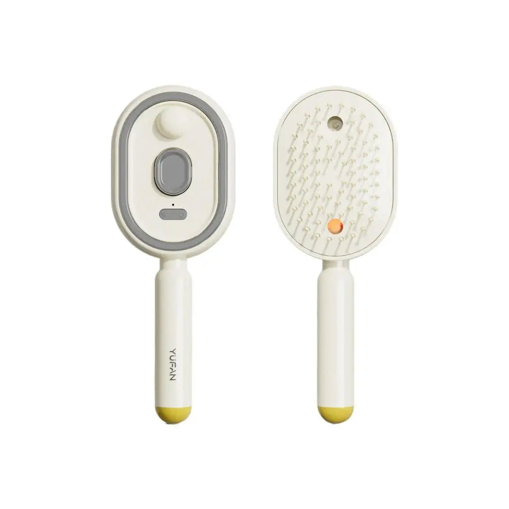 Multi Functional Spray Massage Hair Comb Detangling Brush With Sprayer And Red Light Therapy For Scalp Massage Daily Hair Care