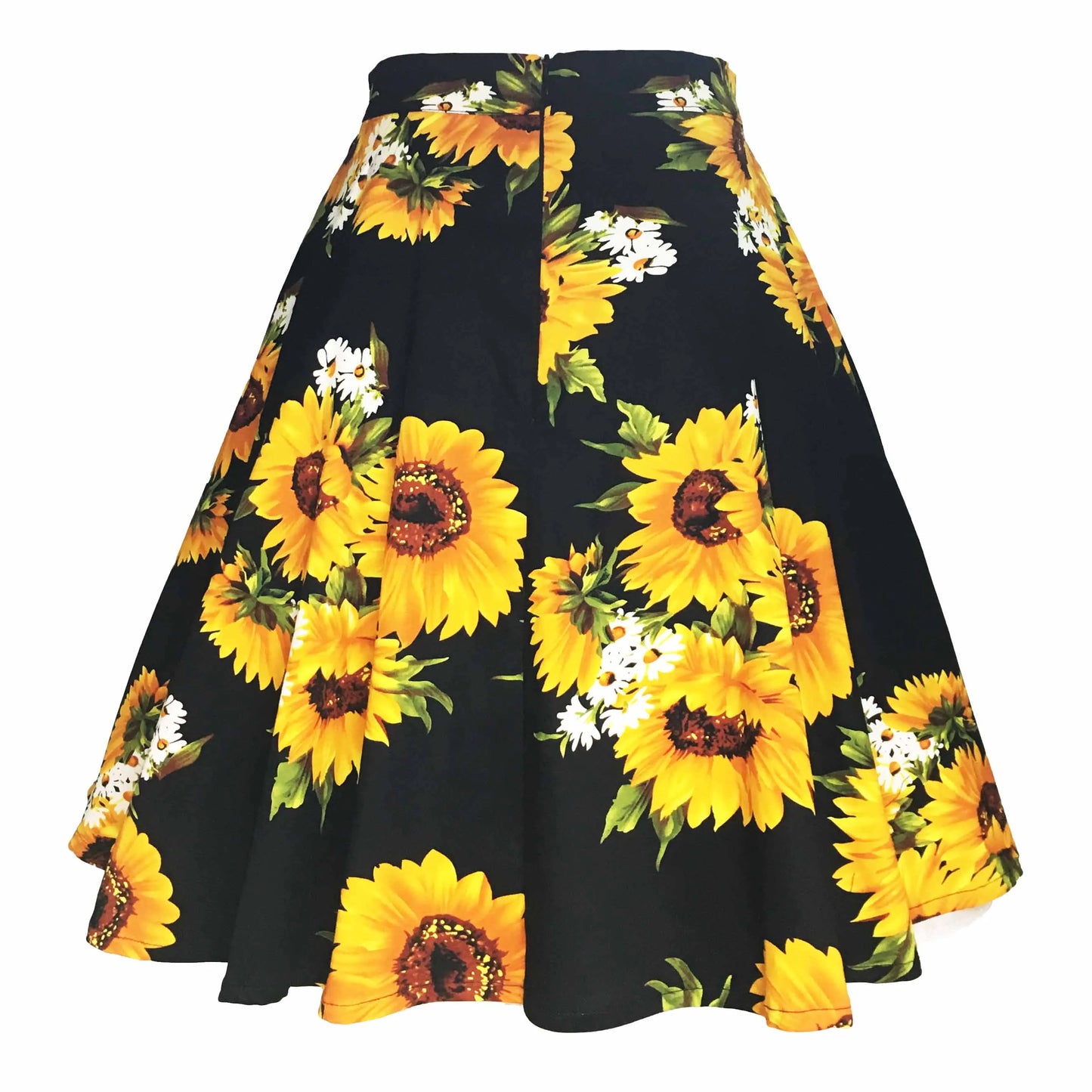 Sunflower Women Tunic Big Swing Skirt 2025 New Arrival Polka Dot Floral Printed Cotton School 50s Pin up Rockabilly Short Skirts