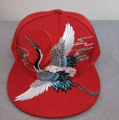 Men Flat Hat Hip Hop Snapback Fancy Rivet Baseball Caps Street Dance Trendy K-pop Hat Embroidered Street Headwear