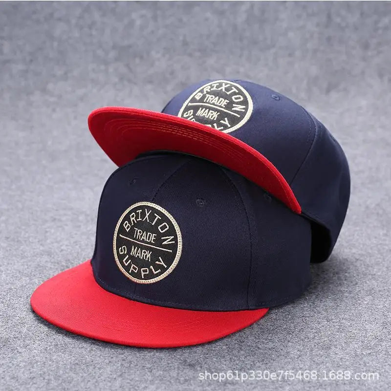 Hip Hop Flat Hat Young Couple Korean Version Hip-hop Baseball Cap Men's and Women's Sun Hat Fashion Trends Versatile Adjustable