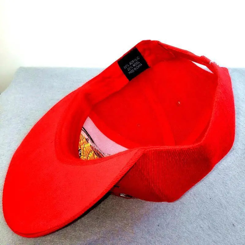 Men Flat Hat Hip Hop Snapback Fancy Rivet Baseball Caps Street Dance Trendy K-pop Hat Embroidered Street Headwear