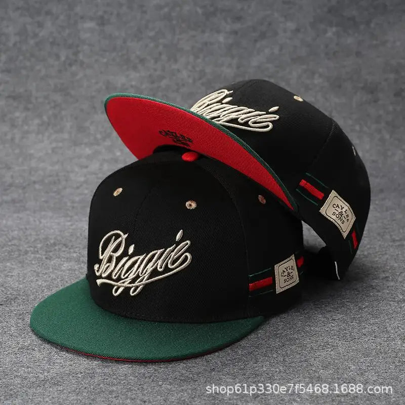 Hip Hop Flat Hat Young Couple Korean Version Hip-hop Baseball Cap Men's and Women's Sun Hat Fashion Trends Versatile Adjustable