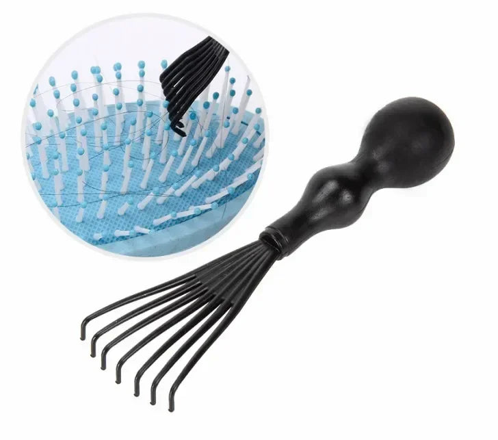 Haarbürste Peeling-Haarbürste Borsten Damen Nass Lockenhaarkamm Salon Haarstyling-Tool, speziell für Echthaarperücken