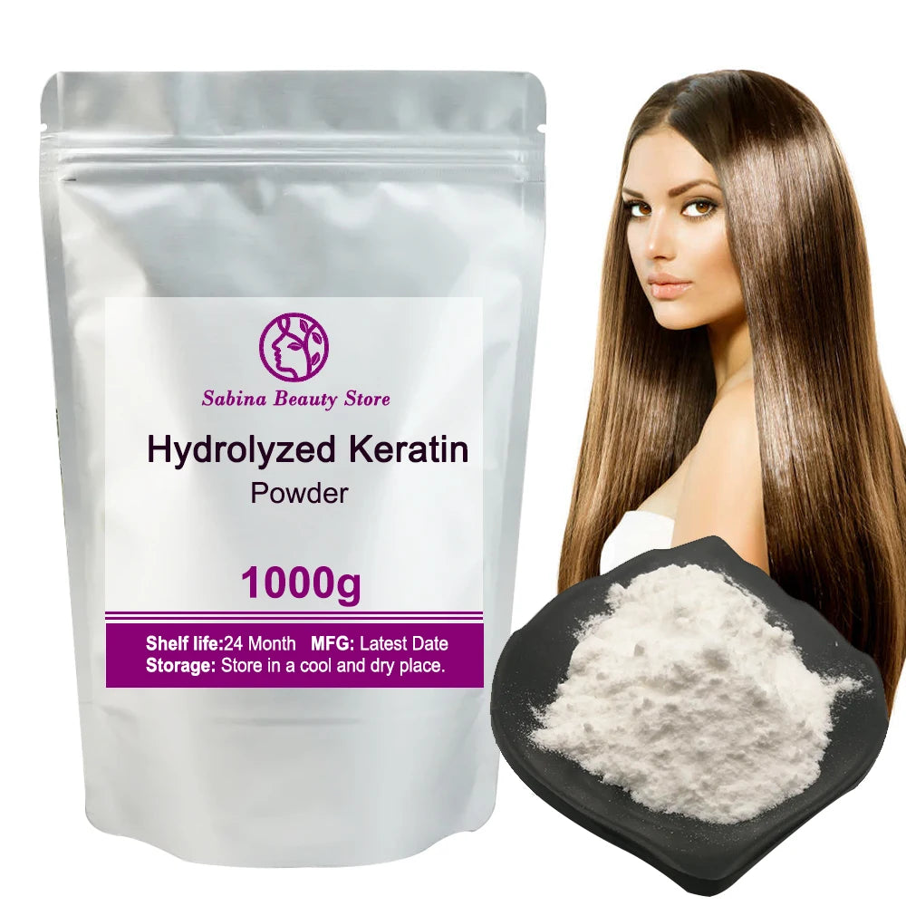 Heißer Verkauf Hydrolysierte Keratinpulver für Haarpflege Feuchtigkeitspflege Reparatur