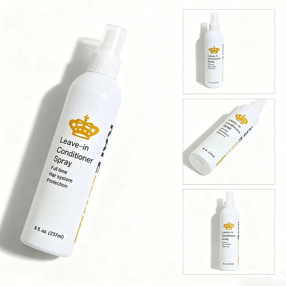 WIG SPRAY Nährlösung für Perückenpflege repariert trockenes und strapaziertes Haar, Anti-Frizz Leave-in und geschmeidiges Echthaarspray